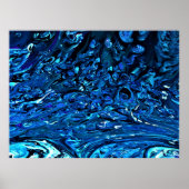 Abstrakte Farbstudie 130, Poster (Vorne)