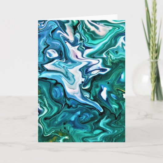 Abstrakte Farbstudie 132, Karte (Vorderseite)