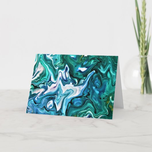 Abstrakte Farbstudie 132, Karte (Vorderseite)