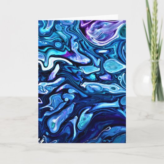 Abstrakte Farbstudie 138, Karte (Vorderseite)