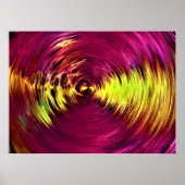 Abstrakte Farbstudie 142, Poster (Vorne)