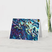 Abstrakte Farbstudie 153, Karte (Vorderseite)