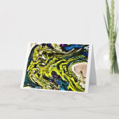 Abstrakte Farbstudie 16, Karte (Vorderseite)