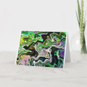 Abstrakte Farbstudie 178, Karte (Vorderseite)