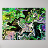 Abstrakte Farbstudie 178, Poster (Vorne)