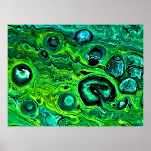 Abstrakte Farbstudie 181, Poster (Vorne)