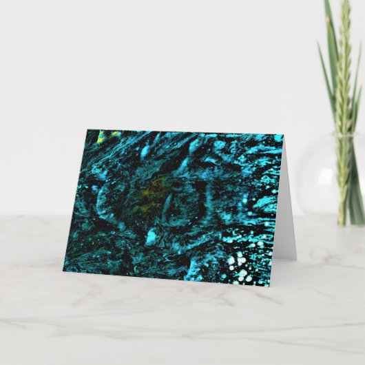 Abstrakte Farbstudie 18, Karte (Vorderseite)