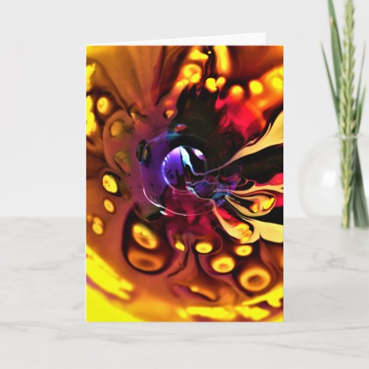 Abstrakte Farbstudie 193, Karte (Vorderseite)