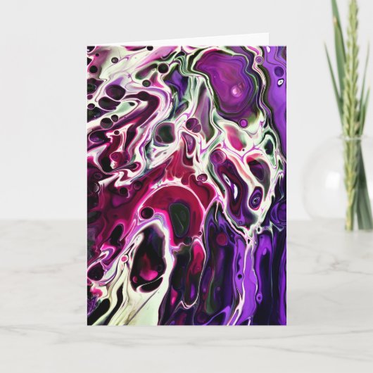 Abstrakte Farbstudie 194, Karte (Vorderseite)