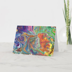 Abstrakte Farbstudie 1, Karte