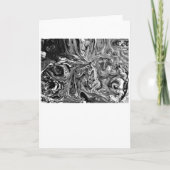 Abstrakte Farbstudie 1 / Noir, Karte (Vorderseite)