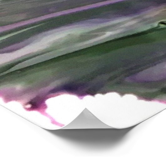 Abstrakte Farbstudie 201, Poster (Ecke)