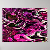 Abstrakte Farbstudie 208, Poster (Vorne)