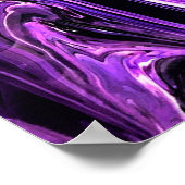 Abstrakte Farbstudie 209, Poster (Ecke)