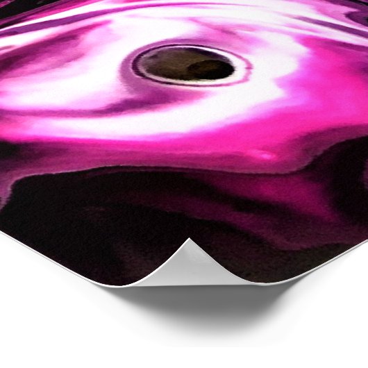 Abstrakte Farbstudie 213, Poster (Ecke)