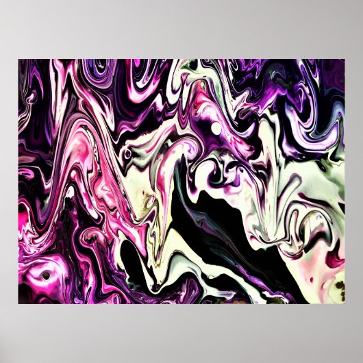 Abstrakte Farbstudie 213, Poster (Vorne)