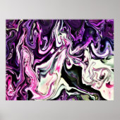 Abstrakte Farbstudie 215, Poster (Vorne)