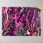 Abstrakte Farbstudie 216, Poster (Vorne)