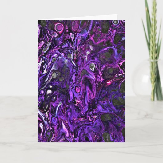 Abstrakte Farbstudie 217, Karte (Vorderseite)