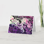 Abstrakte Farbstudie 218, Karte (Vorderseite)