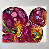 Abstrakte Farbstudie 219, Poster (Vorne)