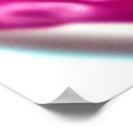 Abstrakte Farbstudie 229, Poster (Ecke)