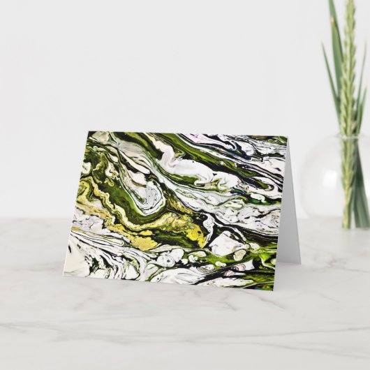 Abstrakte Farbstudie 22, Karte (Vorderseite)