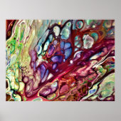 Abstrakte Farbstudie 231, Poster (Vorne)
