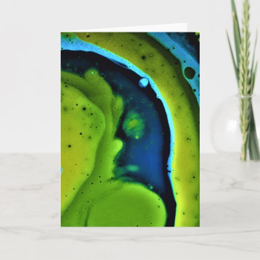 Abstrakte Farbstudie 240, Karte (Vorderseite)