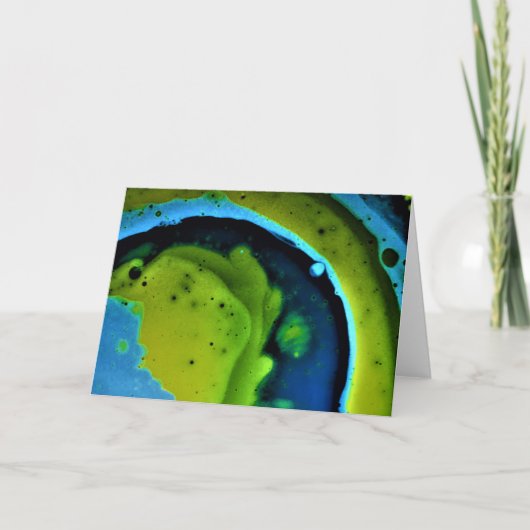 Abstrakte Farbstudie 240, Karte (Vorderseite)