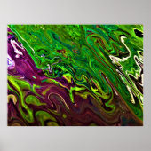 Abstrakte Farbstudie 241, Poster (Vorne)