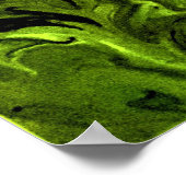 Abstrakte Farbstudie 246, Poster (Ecke)