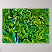 Abstrakte Farbstudie 254, Poster (Vorne)