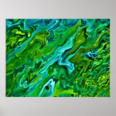 Abstrakte Farbstudie 255, Poster (Vorne)