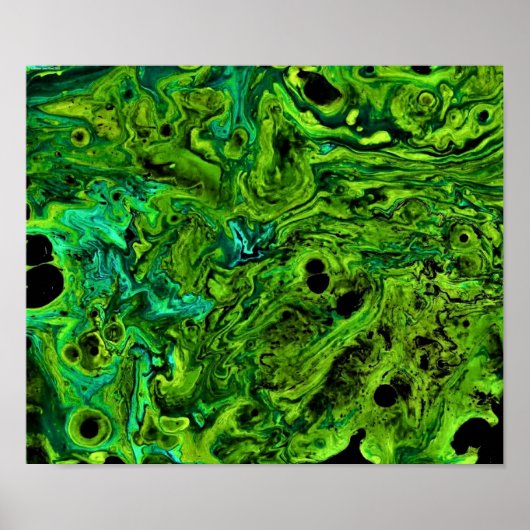 Abstrakte Farbstudie 262, Poster (Vorne)