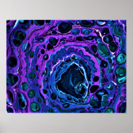 Abstrakte Farbstudie 263, Poster