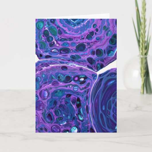 Abstrakte Farbstudie 264, Karte (Vorderseite)