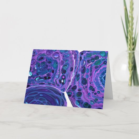 Abstrakte Farbstudie 264, Karte (Vorderseite)