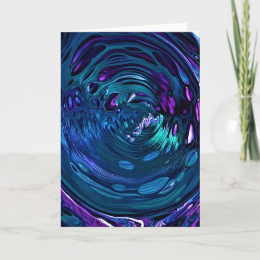 Abstrakte Farbstudie 266, Karte (Vorderseite)