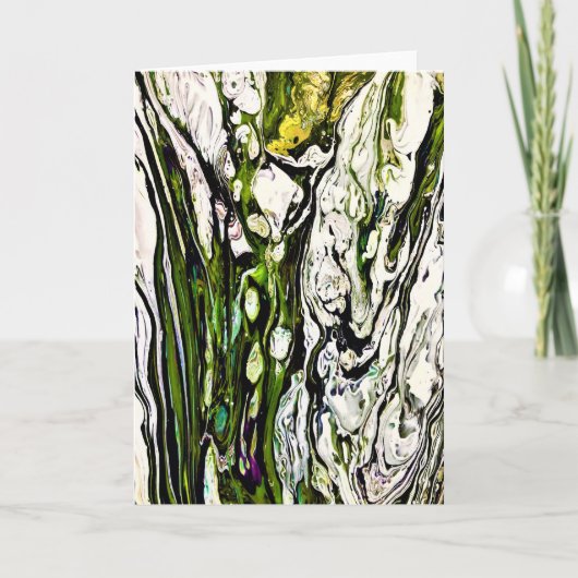 Abstrakte Farbstudie 26, Karte (Vorderseite)