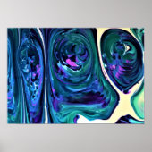 Abstrakte Farbstudie 278, Poster (Vorne)