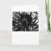 Abstrakte Farbstudie 287/Noir, Karte (Vorderseite)