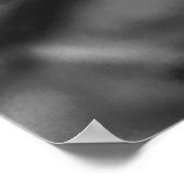 Abstrakte Farbstudie 287/Noir, Poster (Ecke)