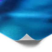 Abstrakte Farbstudie 287, Poster (Ecke)