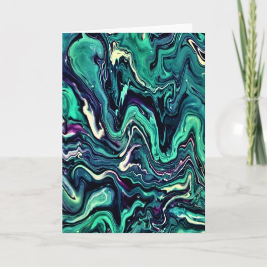 Abstrakte Farbstudie 297, Karte (Vorderseite)