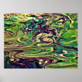 Abstrakte Farbstudie 299, Poster (Vorne)