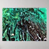 Abstrakte Farbstudie 300, Poster (Vorne)