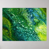 Abstrakte Farbstudie 307, Poster (Vorne)