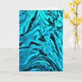 Abstrakte Farbstudie 30, Karte (Gelbe Blume)