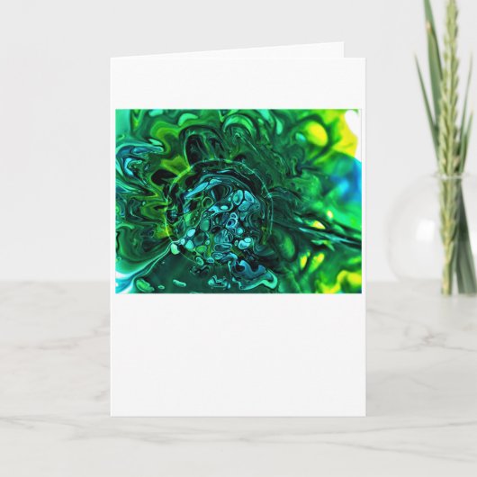 Abstrakte Farbstudie 310, Karte (Vorderseite)